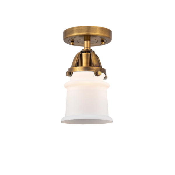 Innovations Lighting Small Canton 1 Light 5.25" Semi-Flush Mount 288-1C-BB-G181S
