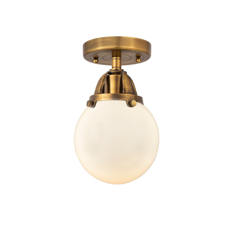 Innovations Lighting Beacon 1 Light 6" Semi-Flush Mount 288-1C-BB-G201-6