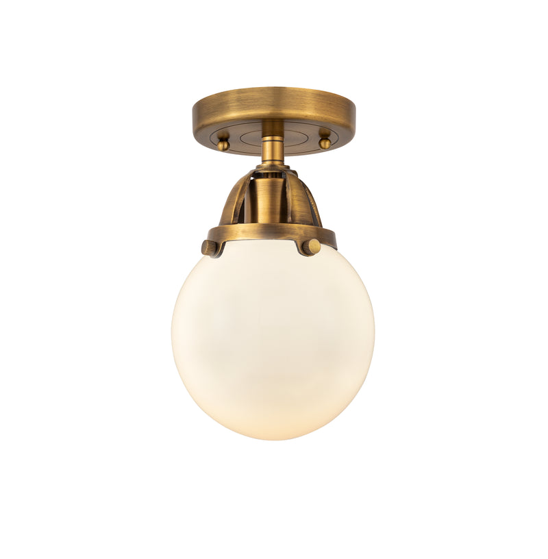Innovations Lighting Beacon 1 Light 6" Semi-Flush Mount 288-1C-BB-G201-6-LED
