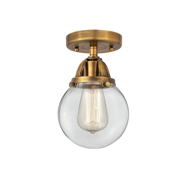 Innovations Lighting Beacon 1 Light 6" Semi-Flush Mount 288-1C-BB-G202-6-LED