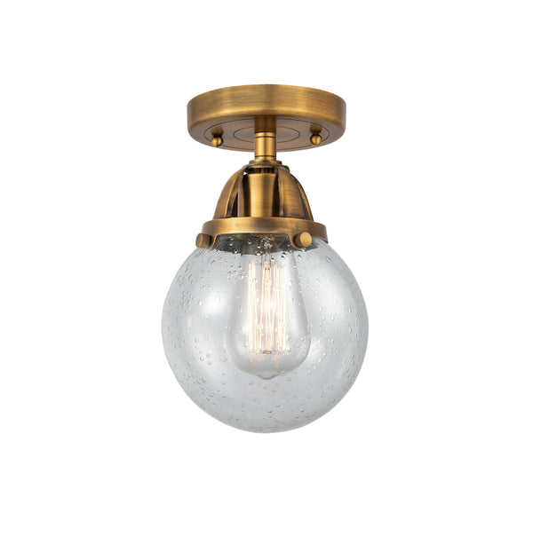 Innovations Lighting Beacon 1 Light 6" Semi-Flush Mount 288-1C-BB-G204-6-LED