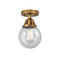 Innovations Lighting Beacon 1 Light 6" Semi-Flush Mount 288-1C-BB-G204-6-LED