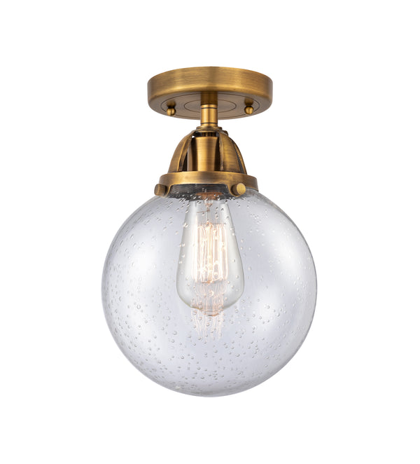 Innovations Lighting Beacon 1 Light 8" Semi-Flush Mount 288-1C-BB-G204-8-LED