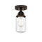 Innovations Lighting Dover 1 Light 4.5" Semi-Flush Mount 288-1C-OB-G312