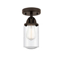 Innovations Lighting Dover 1 Light 4.5" Semi-Flush Mount 288-1C-OB-G314