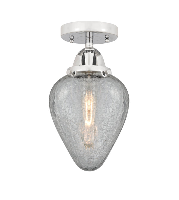Innovations Lighting Geneseo 1 Light 6.5" Semi-Flush Mount 288-1C-PC-G165-LED