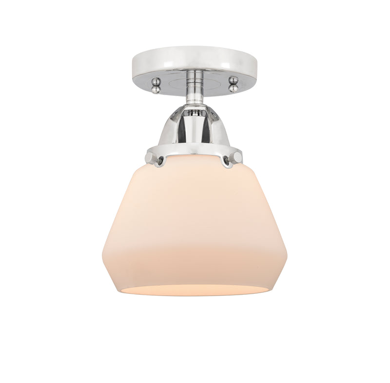 Innovations Lighting Fulton 1 Light 6.75" Semi-Flush Mount 288-1C-PC-G171-LED