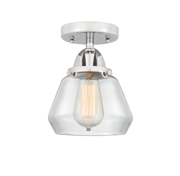 Innovations Lighting Fulton 1 Light 6.75" Semi-Flush Mount 288-1C-PC-G172-LED