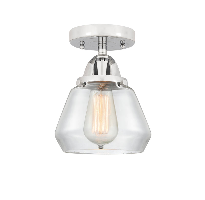 Innovations Lighting Fulton 1 Light 6.75" Semi-Flush Mount 288-1C-PC-G172-LED