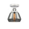 Innovations Lighting Fulton 1 Light 6.75" Semi-Flush Mount 288-1C-PC-G173
