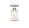 Innovations Lighting Small Canton 1 Light 5.25" Semi-Flush Mount 288-1C-PC-G181S-LED