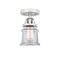 Innovations Lighting Small Canton 1 Light 5.25" Semi-Flush Mount 288-1C-PC-G182S