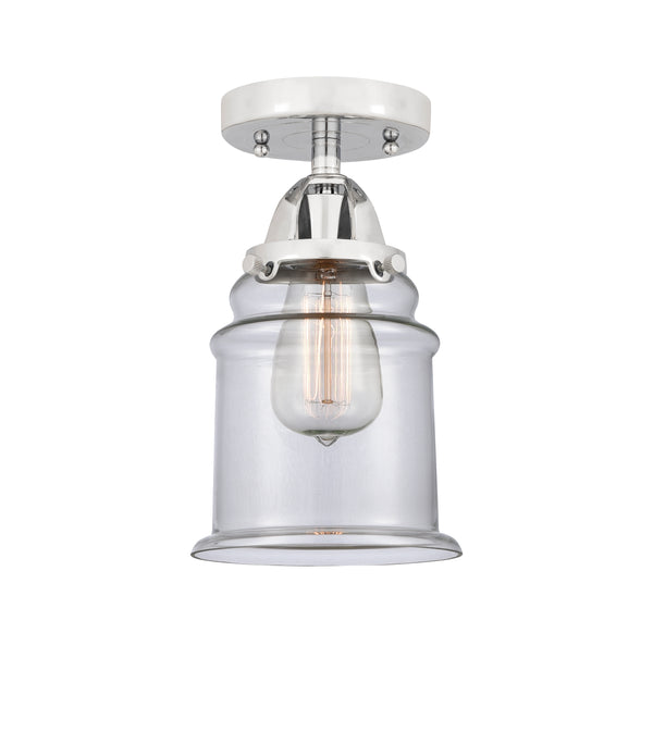 Innovations Lighting Canton 1 Light 6" Semi-Flush Mount 288-1C-PC-G182-LED