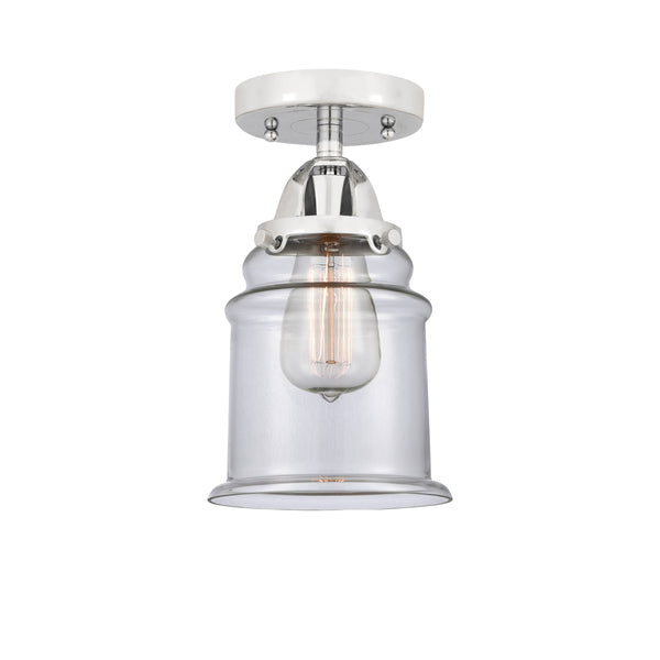 Innovations Lighting Canton 1 Light 6" Semi-Flush Mount 288-1C-PC-G182