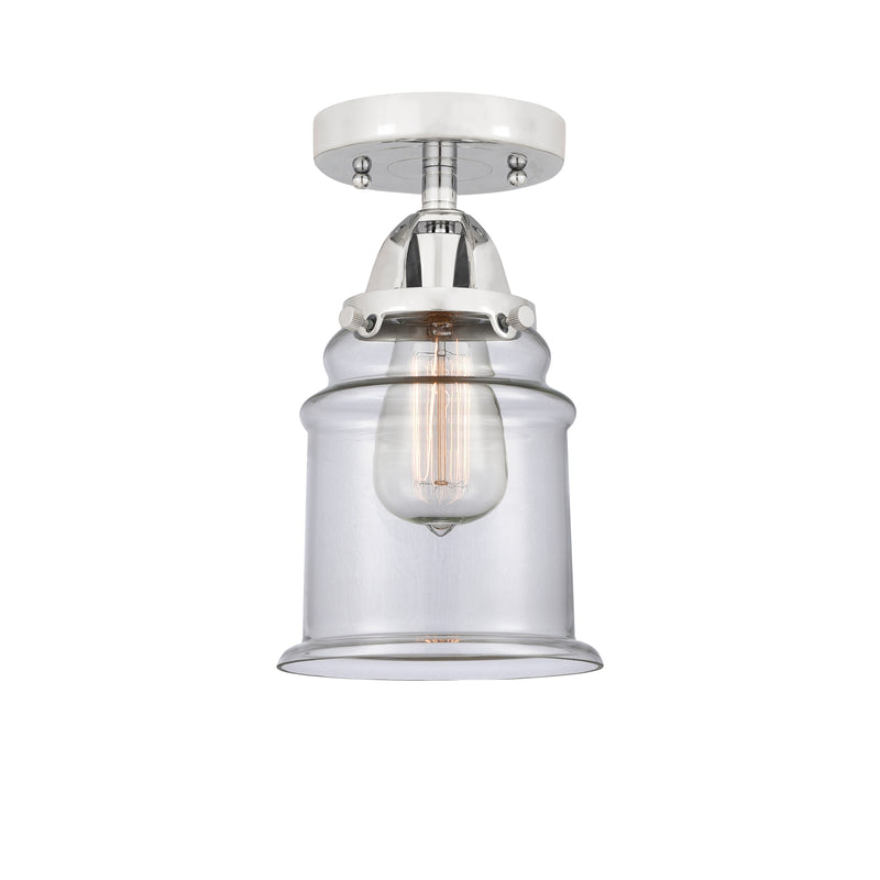 Innovations Lighting Canton 1 Light 6" Semi-Flush Mount 288-1C-PC-G182