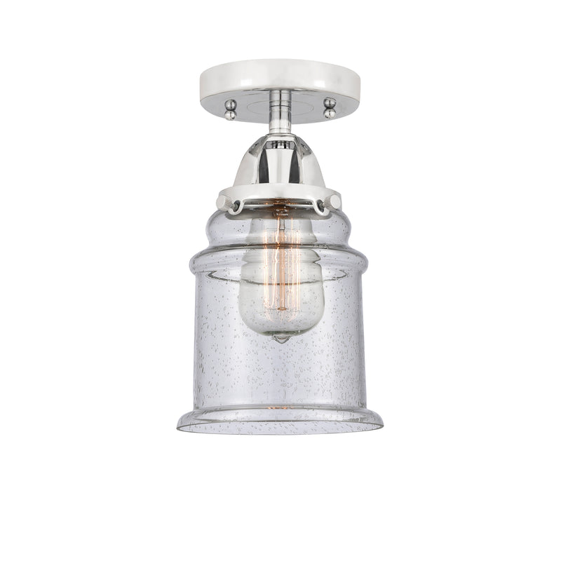 Innovations Lighting Canton 1 Light 6" Semi-Flush Mount 288-1C-PC-G184