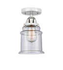 Innovations Lighting Canton 1 Light 6" Semi-Flush Mount 288-1C-PC-G184-LED