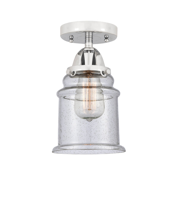 Innovations Lighting Canton 1 Light 6" Semi-Flush Mount 288-1C-PC-G184-LED