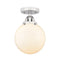 Innovations Lighting Beacon 1 Light 8" Semi-Flush Mount 288-1C-PC-G201-8