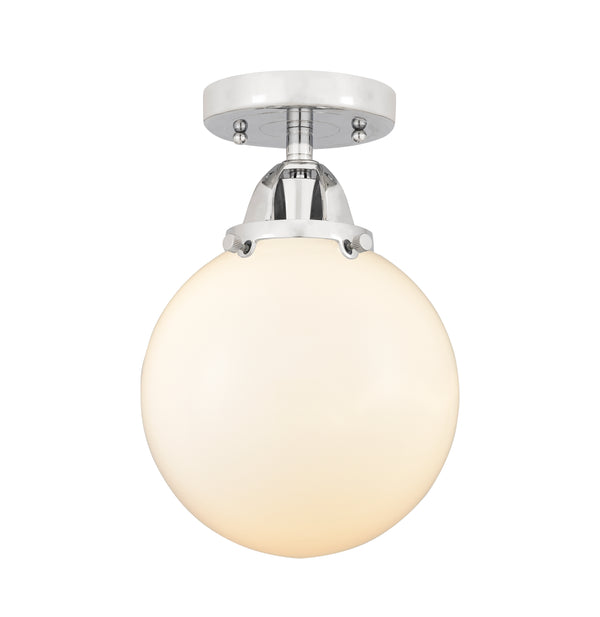 Innovations Lighting Beacon 1 Light 8" Semi-Flush Mount 288-1C-PC-G201-8-LED