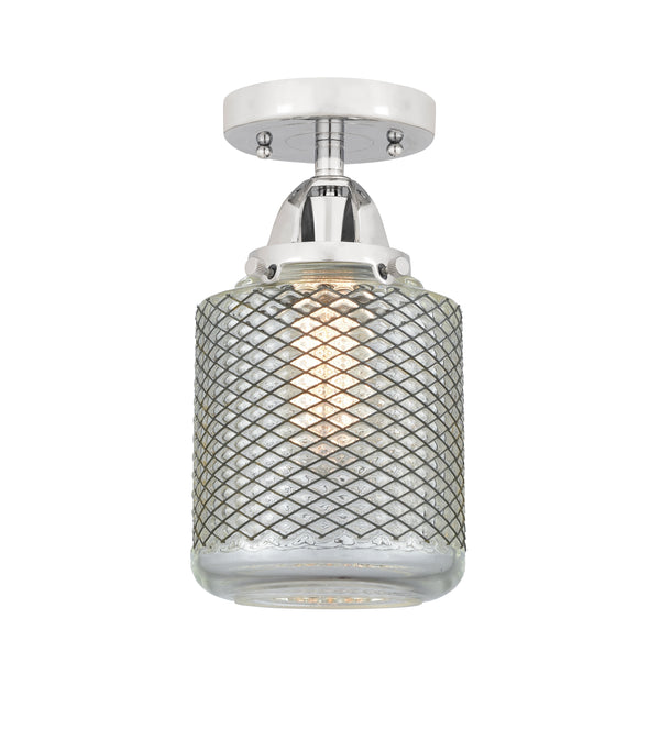 Innovations Lighting Stanton 1 Light 6" Semi-Flush Mount 288-1C-PC-G262-LED