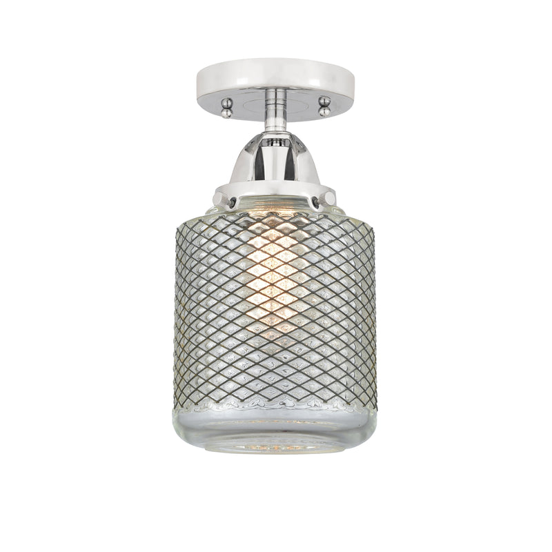 Innovations Lighting Stanton 1 Light 6" Semi-Flush Mount 288-1C-PC-G262