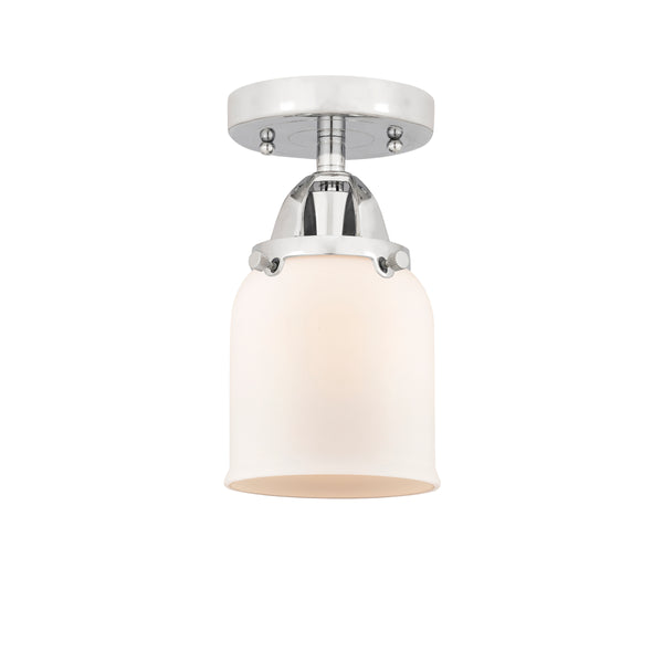 Innovations Lighting Small Bell 1 Light 5" Semi-Flush Mount 288-1C-PC-G51