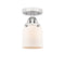 Innovations Lighting Small Bell 1 Light 5" Semi-Flush Mount 288-1C-PC-G51