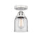 Innovations Lighting Small Bell 1 Light 5" Semi-Flush Mount 288-1C-PC-G52-LED