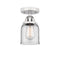 Innovations Lighting Small Bell 1 Light 5" Semi-Flush Mount 288-1C-PC-G52