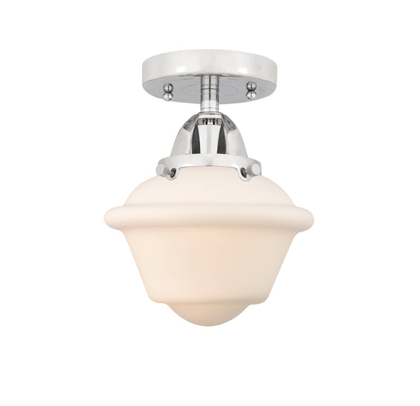 Innovations Lighting Small Oxford 1 Light 7.5" Semi-Flush Mount 288-1C-PC-G531-LED