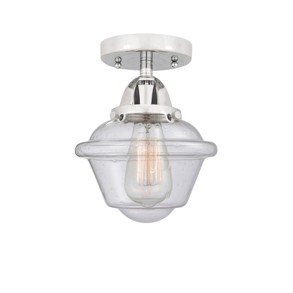 Innovations Lighting Small Oxford 1 Light 7.5" Semi-Flush Mount 288-1C-PC-G534