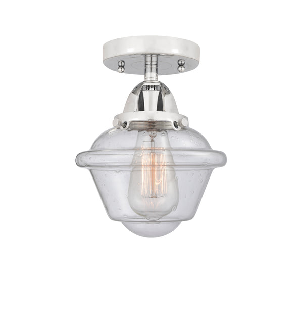 Innovations Lighting Small Oxford 1 Light 7.5" Semi-Flush Mount 288-1C-PC-G534-LED