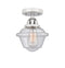 Innovations Lighting Small Oxford 1 Light 7.5" Semi-Flush Mount 288-1C-PC-G534-LED