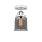 Innovations Lighting Small Bell 1 Light 5" Semi-Flush Mount 288-1C-PC-G53
