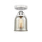 Innovations Lighting Small Bell 1 Light 5" Semi-Flush Mount 288-1C-PC-G58