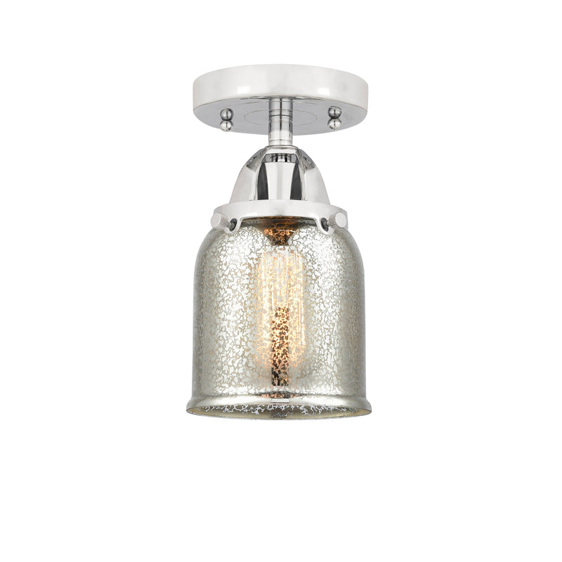 Innovations Lighting Small Bell 1 Light 5" Semi-Flush Mount 288-1C-PC-G58