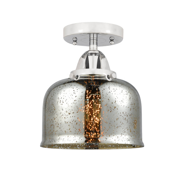 Innovations Lighting Large Bell 1 Light 8" Semi-Flush Mount 288-1C-PC-G78-LED