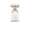 Innovations Lighting Small Canton 1 Light 5.25" Semi-Flush Mount 288-1C-PN-G181S-LED