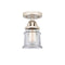 Innovations Lighting Small Canton 1 Light 5.25" Semi-Flush Mount 288-1C-PN-G182S