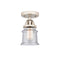 Innovations Lighting Small Canton 1 Light 5.25" Semi-Flush Mount 288-1C-PN-G184S