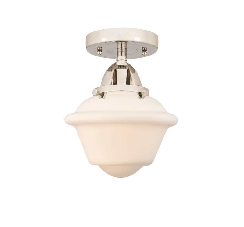 Innovations Lighting Small Oxford 1 Light 7.5" Semi-Flush Mount 288-1C-PN-G531-LED
