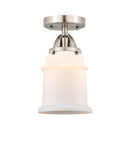 Innovations Lighting Canton 1 Light 6" Semi-Flush Mount 288-1C-SN-G181-LED