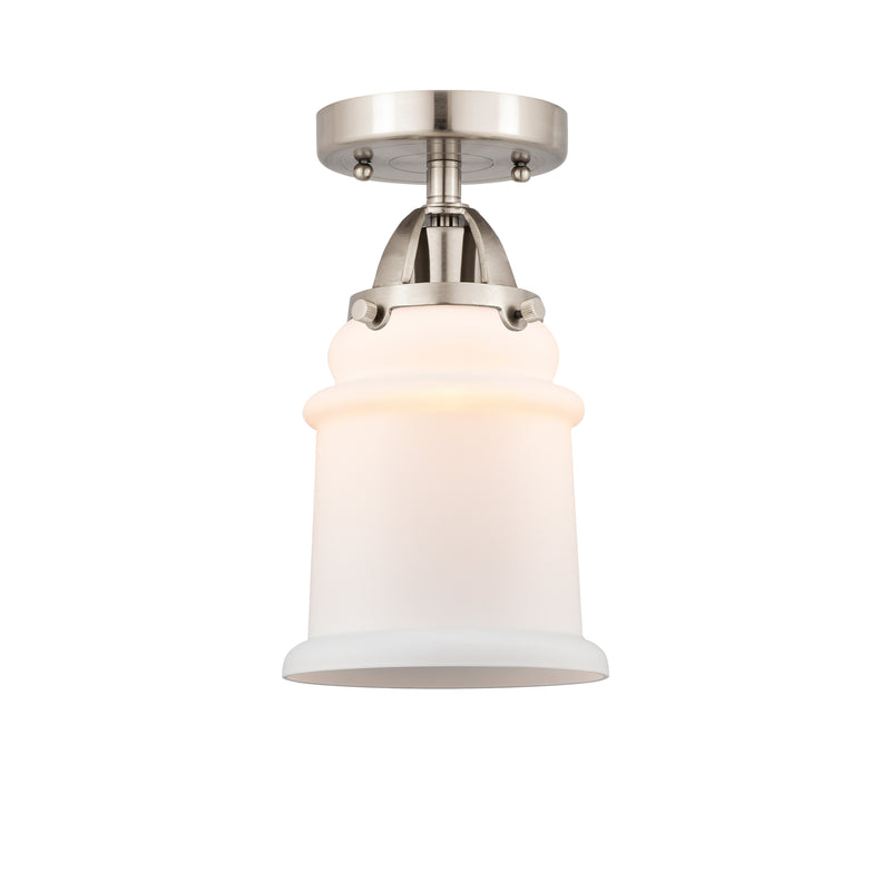 Innovations Lighting Canton 1 Light 6" Semi-Flush Mount 288-1C-SN-G181