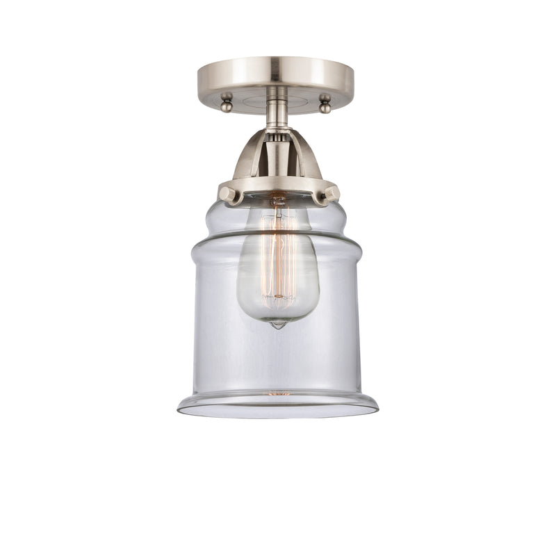Innovations Lighting Canton 1 Light 6" Semi-Flush Mount 288-1C-SN-G182