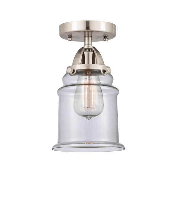 Innovations Lighting Canton 1 Light 6" Semi-Flush Mount 288-1C-SN-G182-LED