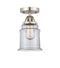 Innovations Lighting Canton 1 Light 6" Semi-Flush Mount 288-1C-SN-G182-LED