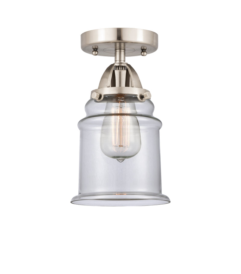 Innovations Lighting Canton 1 Light 6" Semi-Flush Mount 288-1C-SN-G182-LED