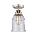 Innovations Lighting Canton 1 Light 6" Semi-Flush Mount 288-1C-SN-G184-LED