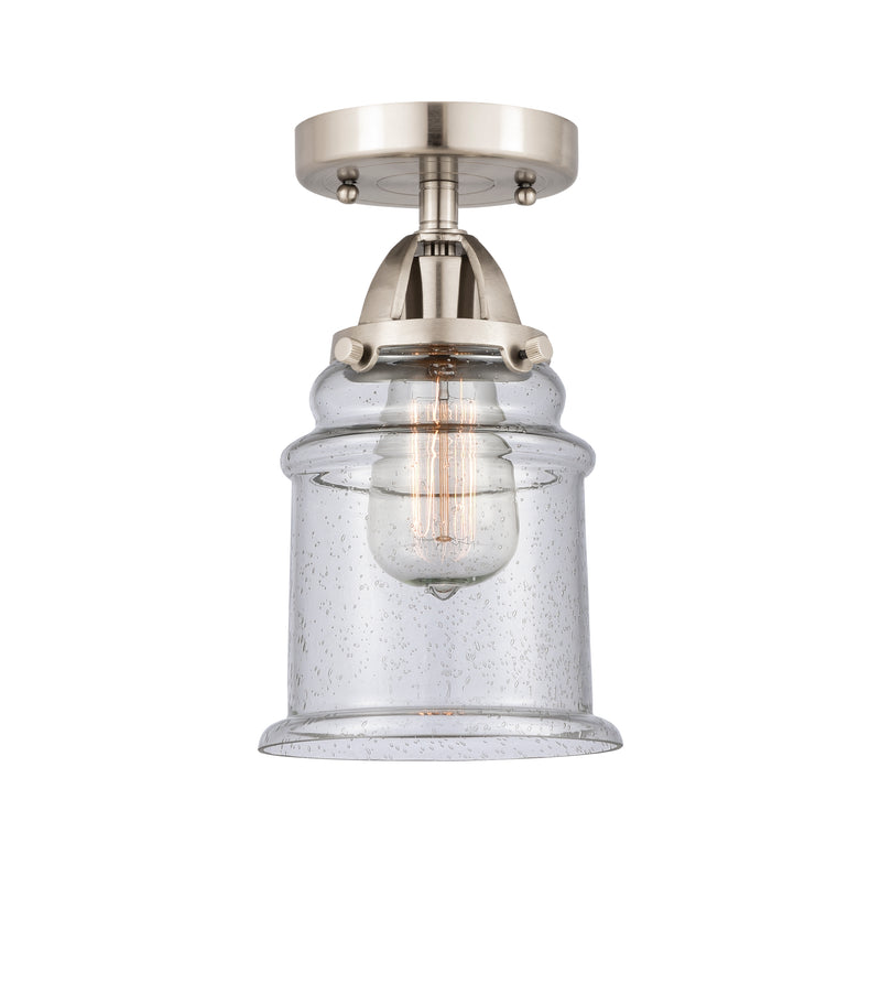 Innovations Lighting Canton 1 Light 6" Semi-Flush Mount 288-1C-SN-G184-LED